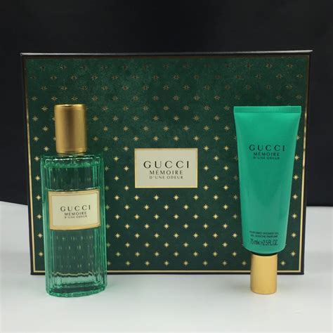 gucci mémorie|Gucci memoire gift set.